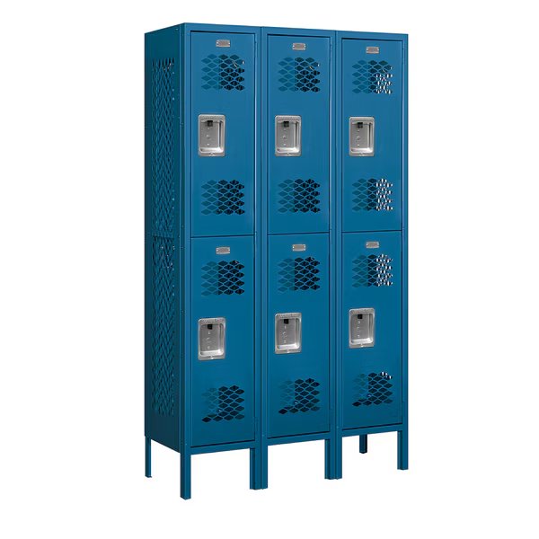 2 Tier Vented Locker, 36